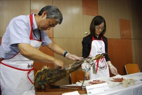 Giappone prosciutto iberico
