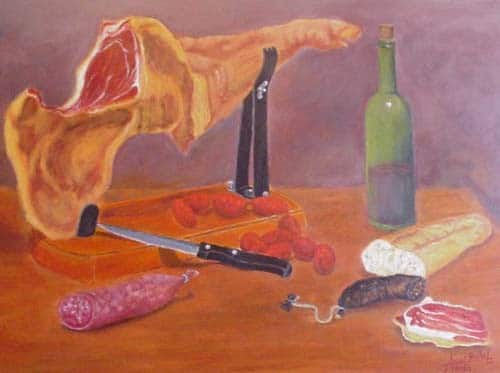 dibujo-jamon